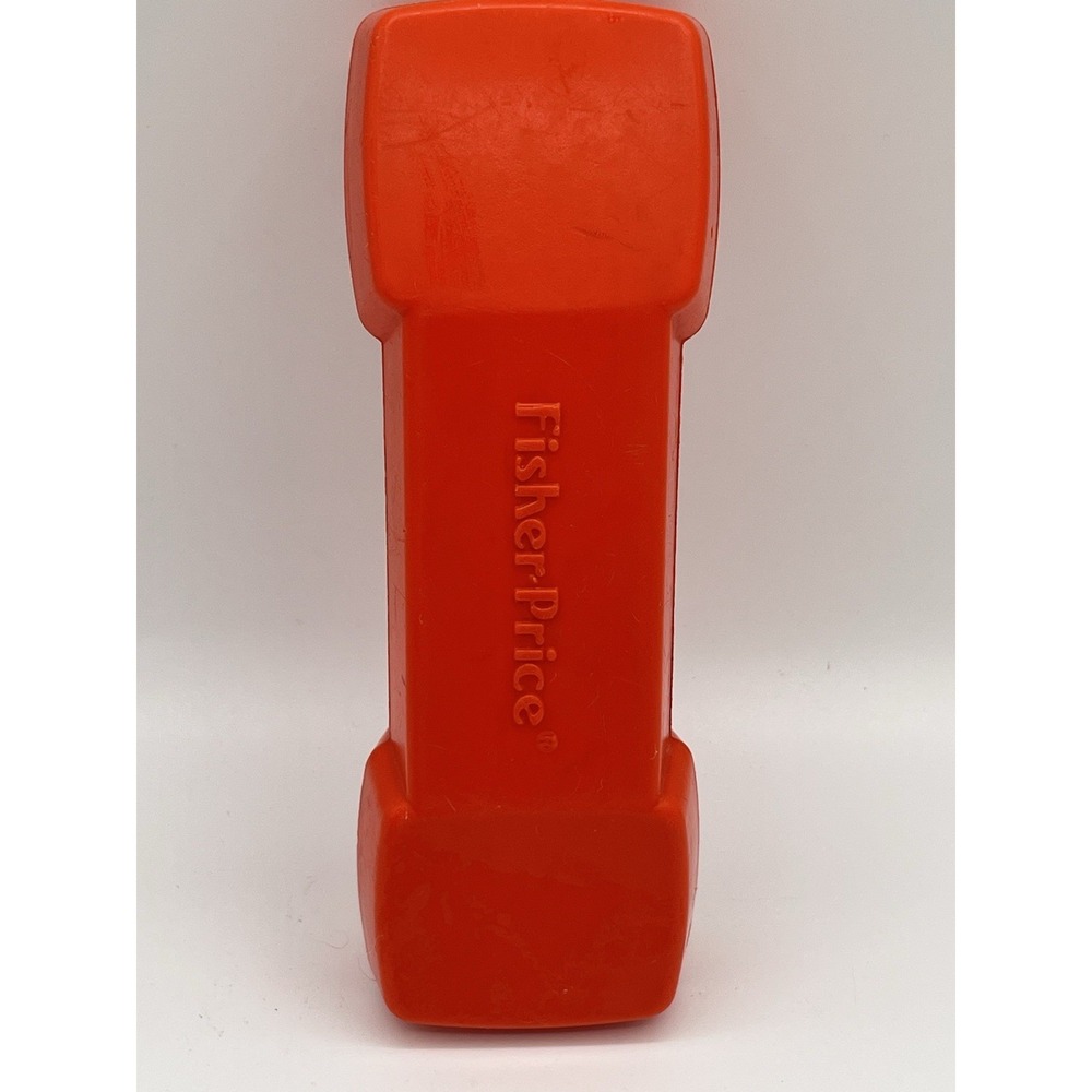 Fisher Price Fun with Food Orange Pretend Play Kitchen Replacement Phone Vintage